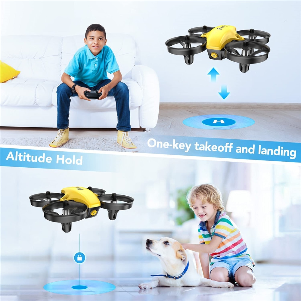 RC Helicopter Support Headless Mode, Altitude Hold, 3D Flip, One Key Take  Off, with 2 Batteries, Gift for Boys and Girls 